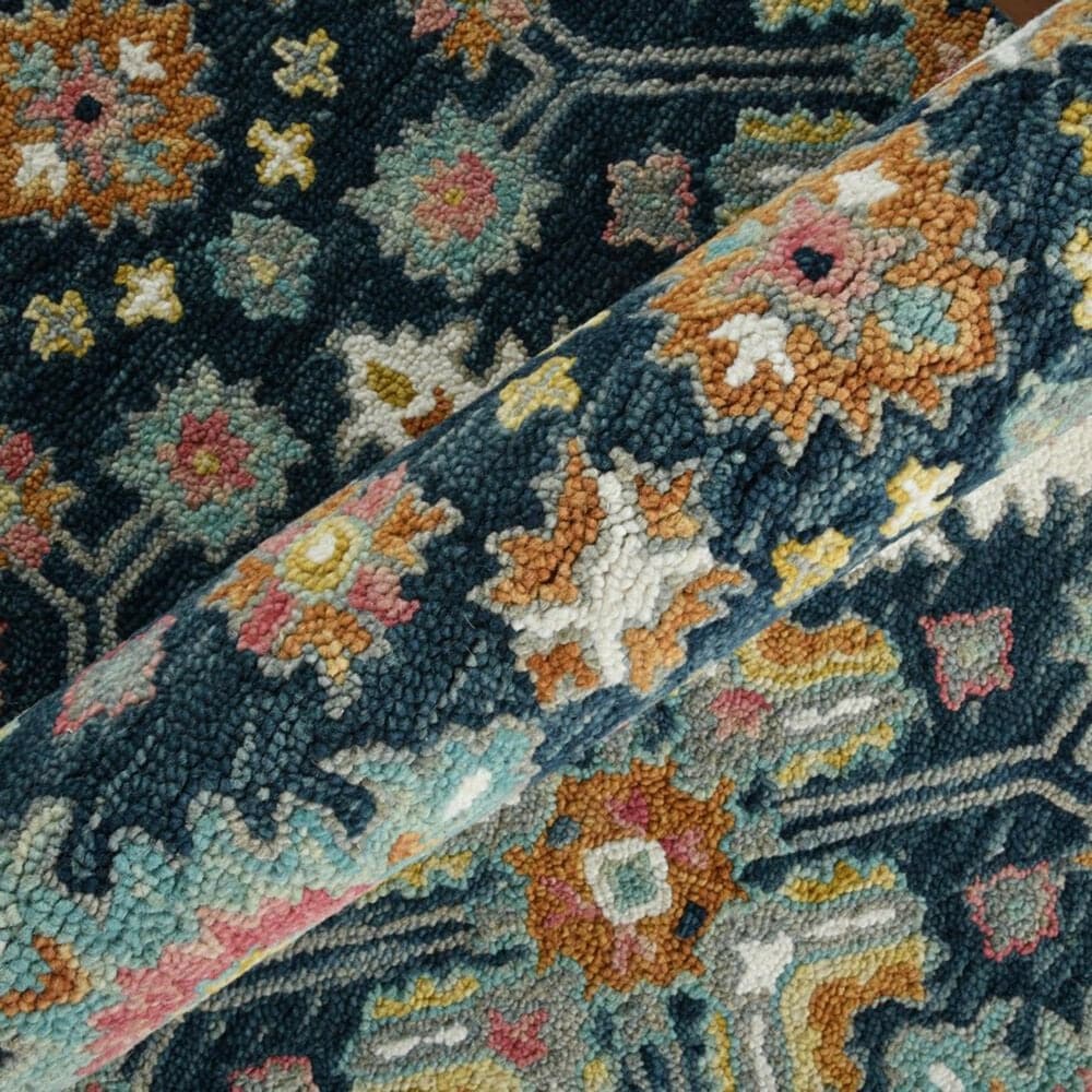 Amer Rugs Jackson JAC-3 Navy 2&#39; x 3&#39; Area Rug, , large