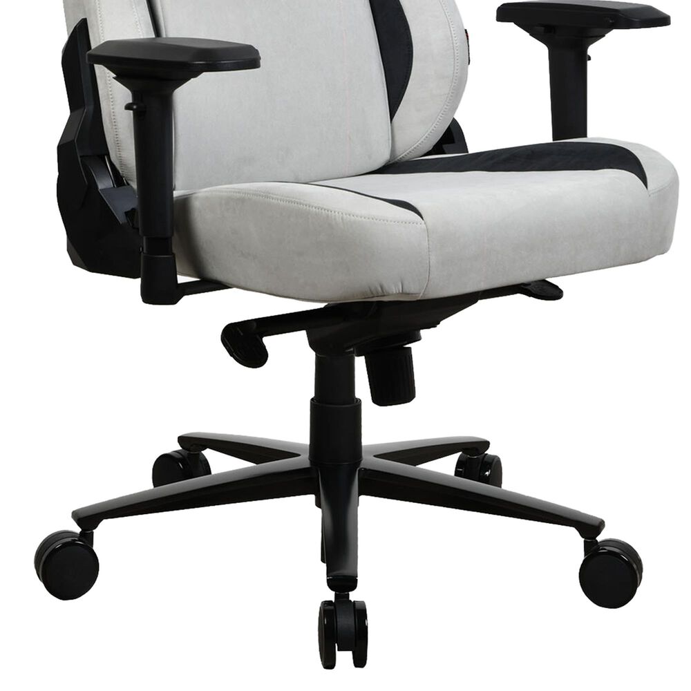 Arozzi Vernazza XL Supersoft Fabric Gaming Chair in Light Grey, , large