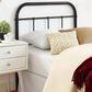Modway Serena Steel Twin Headboard in Brown, , large