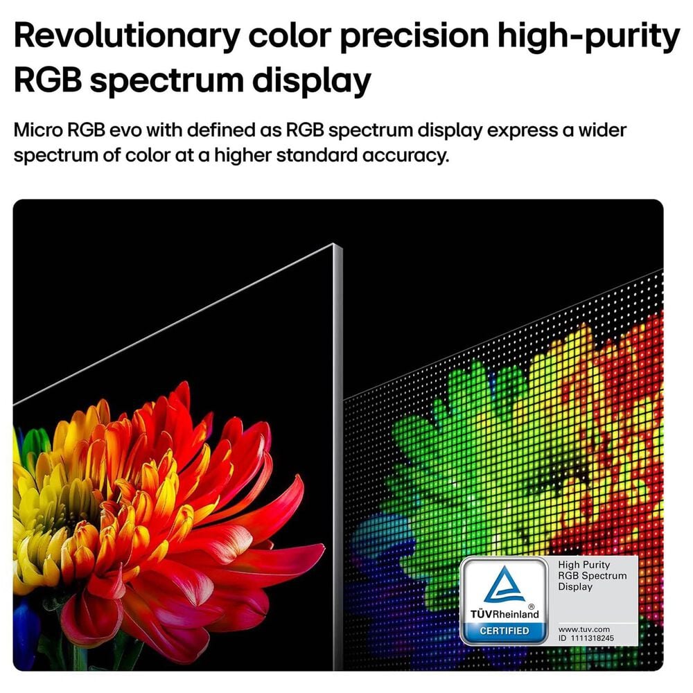 LG 75" Class 95B Series Micro RGB evo AI 4K LED Ultra HD - Smart TV with 5.1.3 Channel Soundbar System in Black, , large
