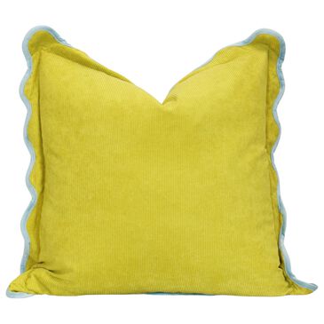 Flair Industries 22" Square Throw Pillow in Yellow, , large