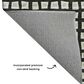 Dalyn Rug Company The Reserve TR4 Black 9" x 12" Indoor/Outdoor Area Rug, , large