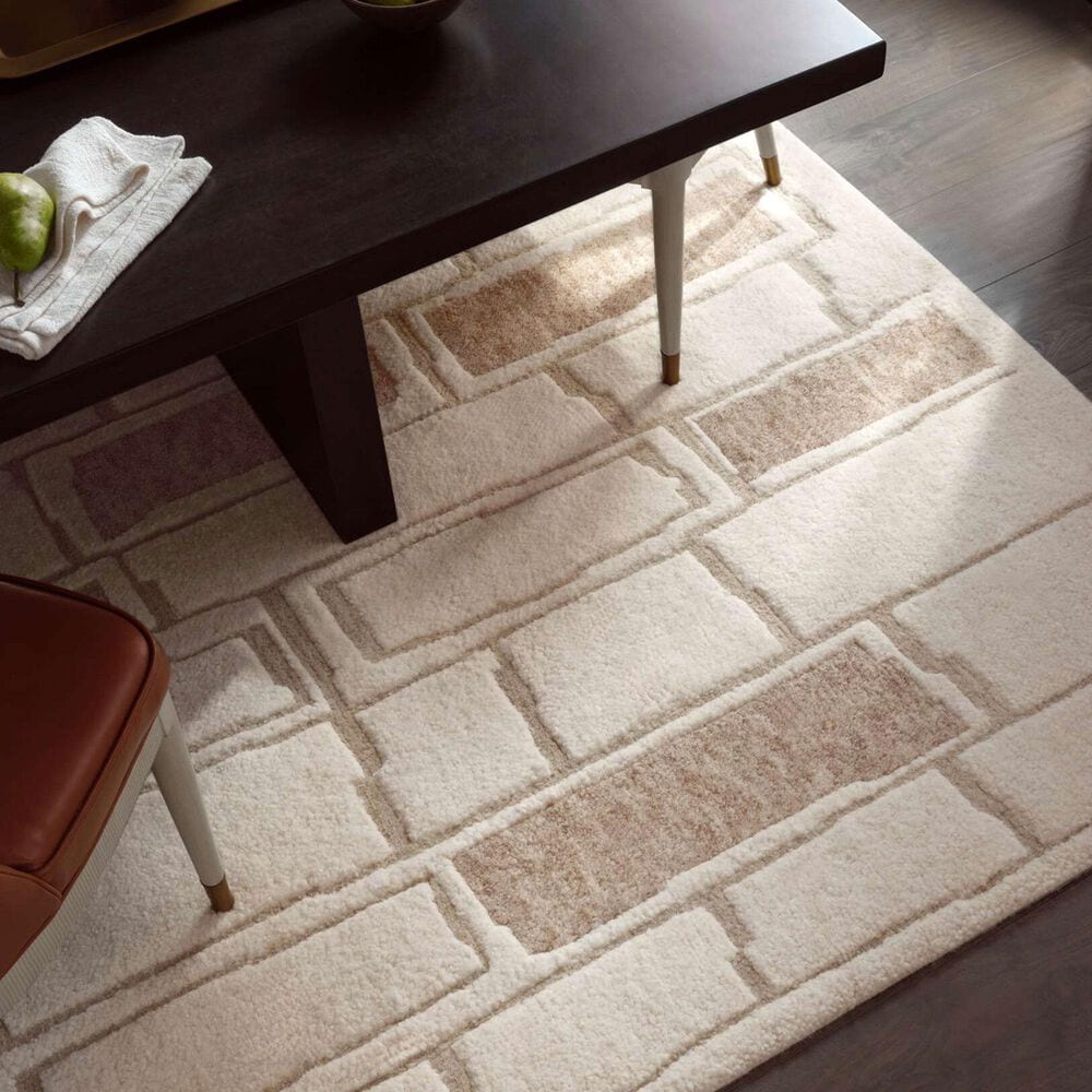 Loloi Octavia 7&#39;9&quot; x 9&#39;9&quot; Ivory and Natural Area Rug, , large