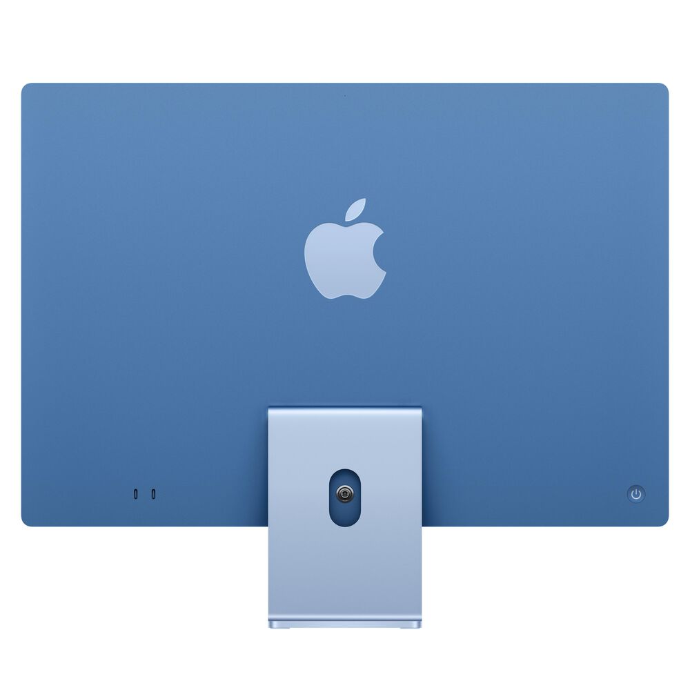 Apple 24-Inch iMac with Retina 4.5K display: Apple M4 Chip with 8-core CPU and 8-core GPU 16GB Unified Memory, 256GB SSD in Blue &#40;Latest Model&#41;, , large
