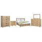Napa Furniture Design Belgium 5-Piece Queen Storage Bedroom Set in Sandrift, , large