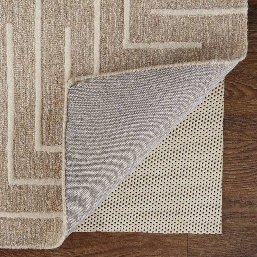 Feizy Fenner 2&#39;6&quot; x 8&#39; Beige and Ivory Runner, , large