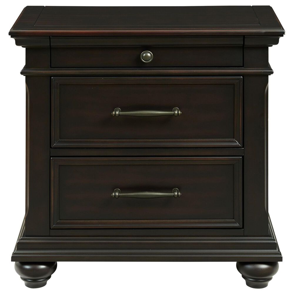 Mayberry Hill Slater King Storage Bed with Dresser, Chest, and Two Nightstands in Black, , large