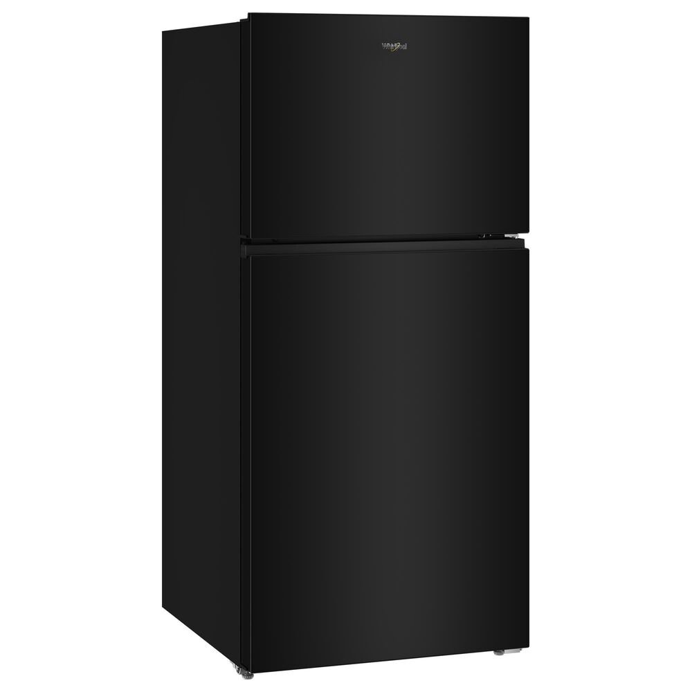 Whirlpool 19.3 Cu. Ft. Top Freezer Refrigerator with Total Coverage Cooling in Black, , large