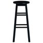 Linon Home Decor Abby 29" Bar Stool in Black, , large