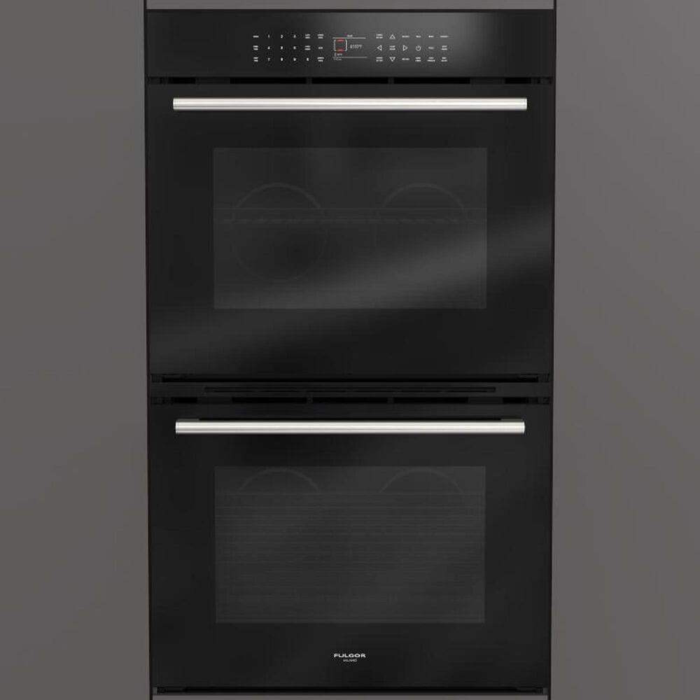 Fulgor Milano 30" Touch Control Double Wall Oven in Black, , large