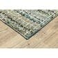 Oriental Weavers Atlas Stripe 747B0 5"3" x 7"3" Blue and Green Area Rug, , large