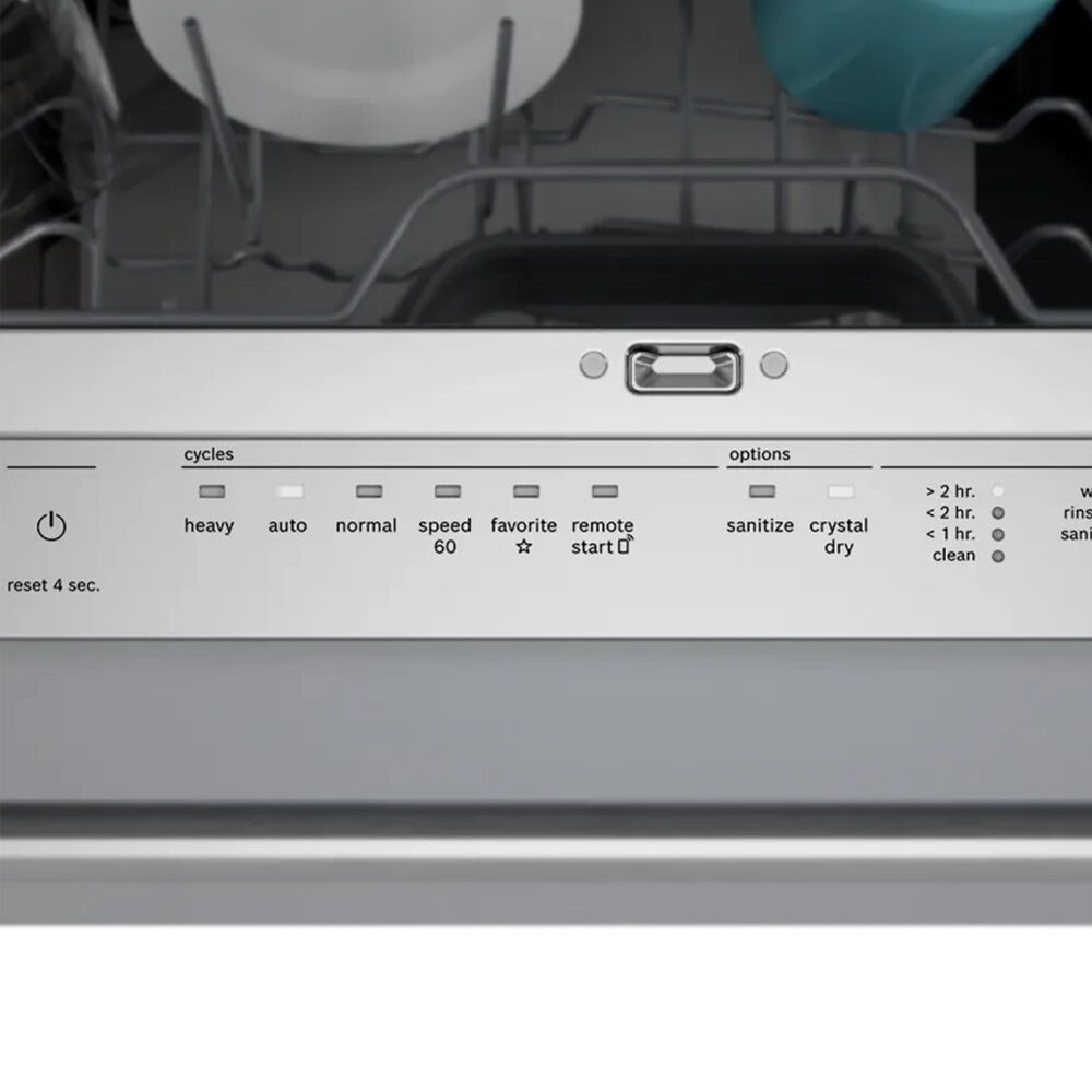 Bosch 800 Series 24&quot; Built-In Smart Dishwasher with Bar Handle in Stainless Steel, , large