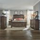 Liberty Furniture Big Valley 6-Drawer Dresser and Mirror in Brownstone, , large