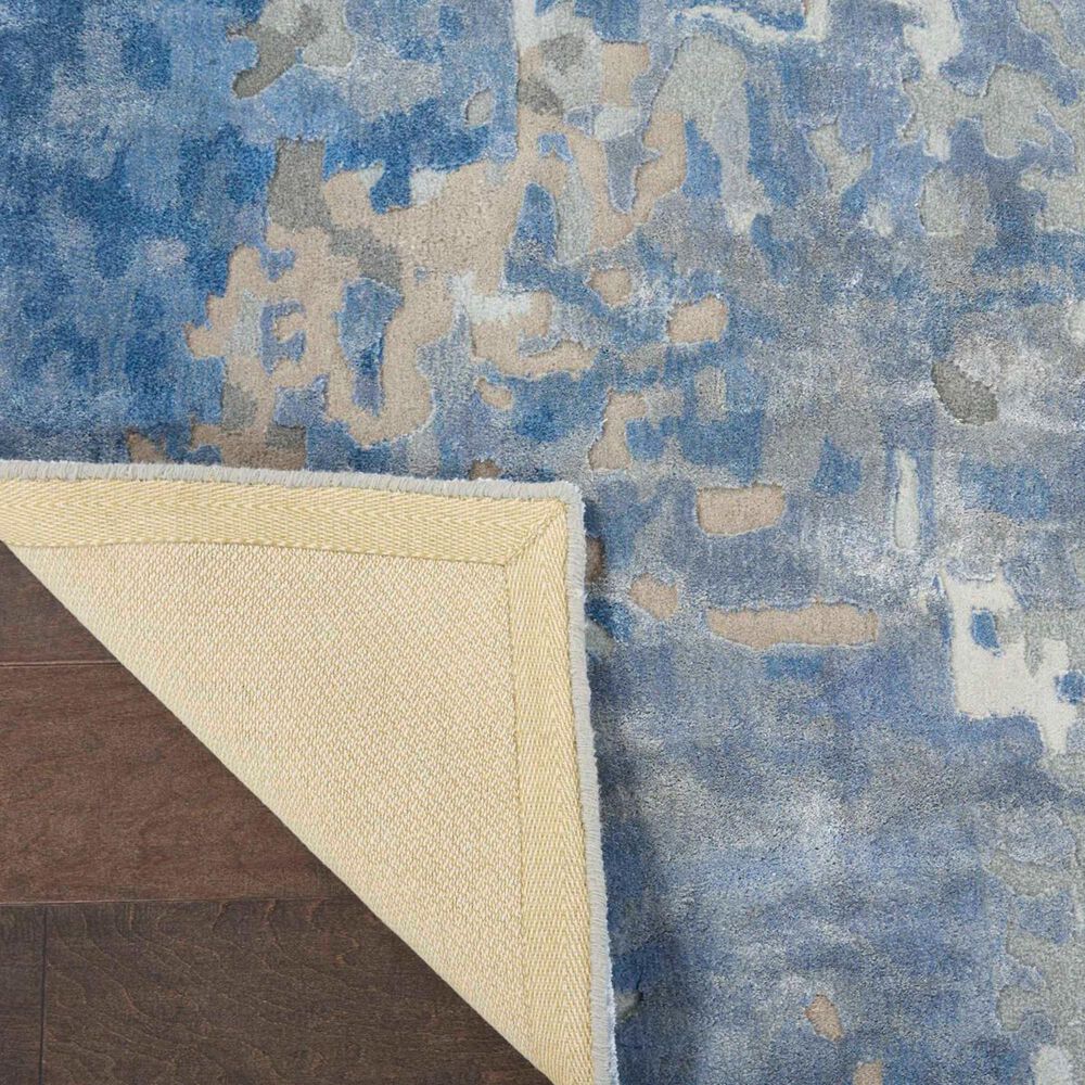 Nourison Prismatic PRS17 7&#39;9&quot; x 9&#39;9&quot; Denim Area Rug, , large