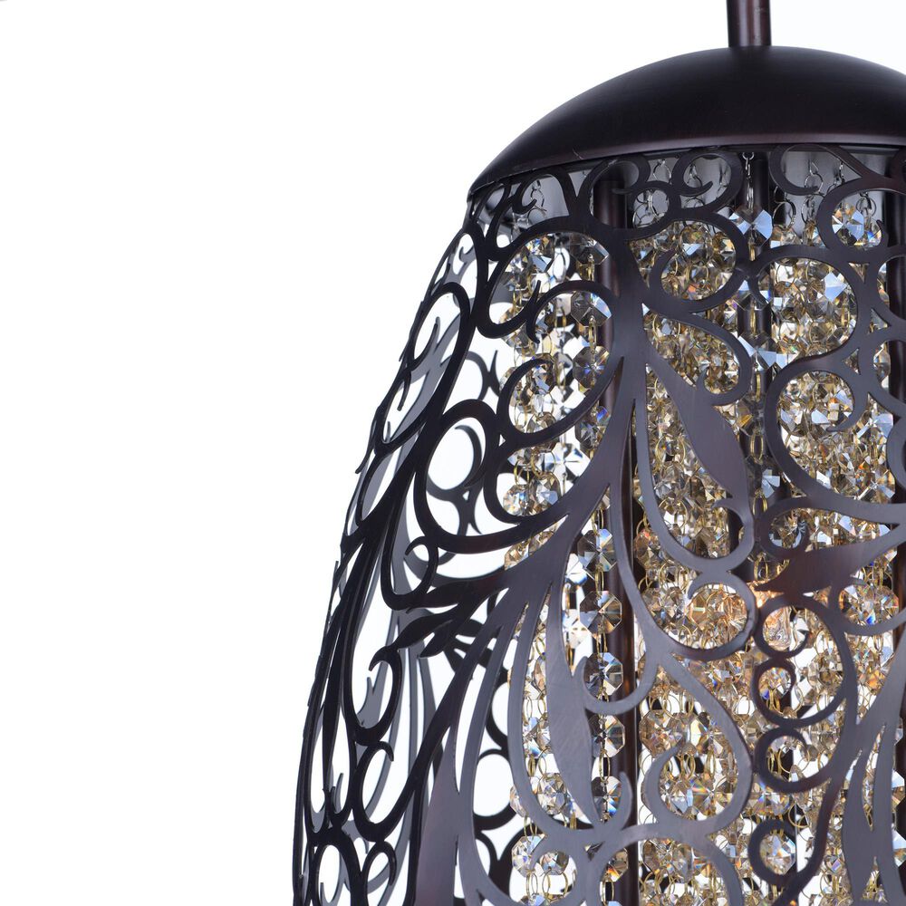 Maxim Lighting Arabesque 1-Light Mini Pendant in Oil Rubbed Bronze, , large