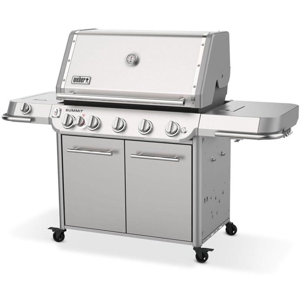 Weber Summit FS38 S Liquid Propane Gas Grill in Stainless-Steel, , large