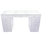 Impressions Vanity Vanity and LED Mirror in White, , large