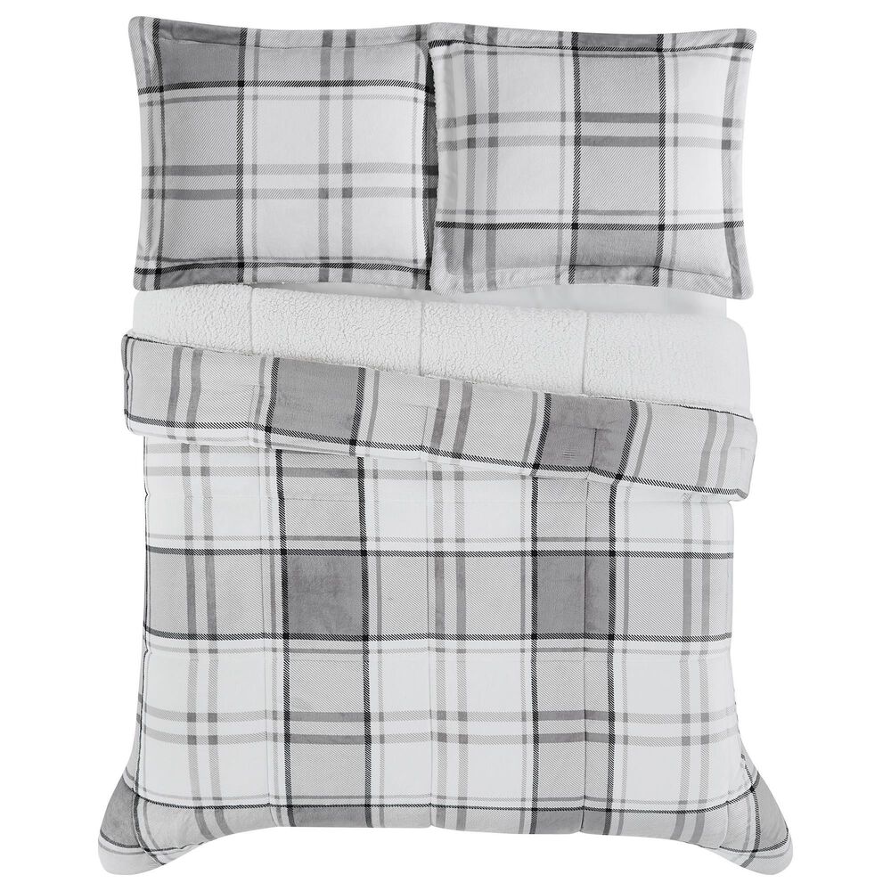 Pem America Ronnie 2-Piece Twin/Twin XL Comforter Set in Grey, , large