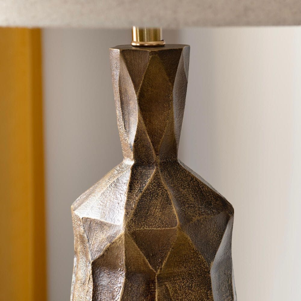 Slatehouse Vaughn Table Lamp in Bronze and Gold, , large