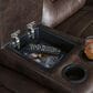 Ashley Owner"s Box Power Reclining Loveseat with Console in Thyme, , large