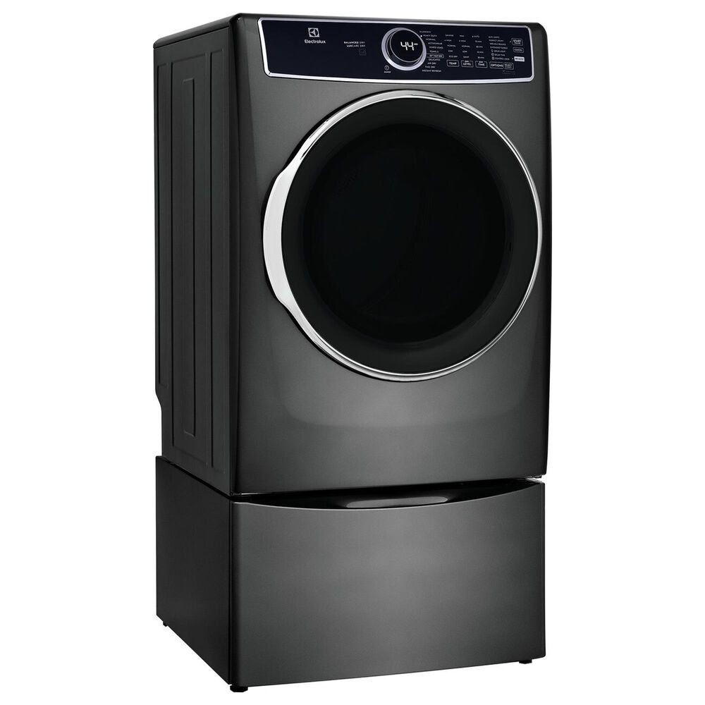 Electrolux 8 Cu. Ft. Front Load Electric Dryer with Balanced Dry in Titanium, , large