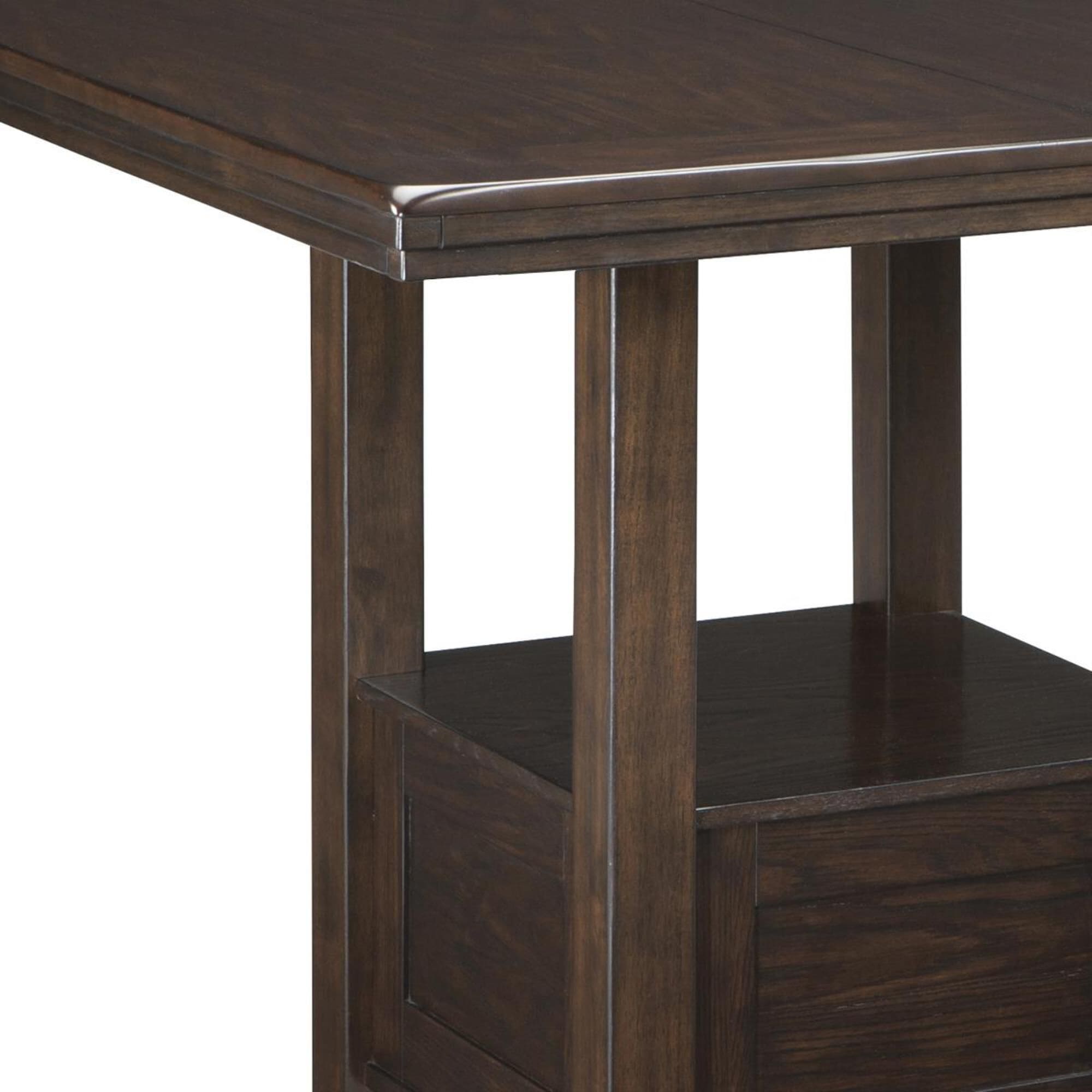 Signature Design by Ashley Haddigan Counter Table in Dark Brown