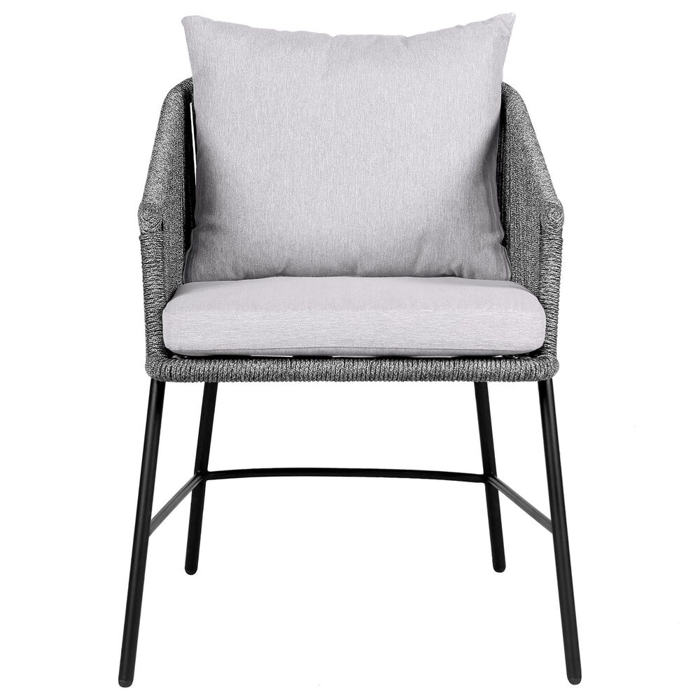 Blue River Koala and Calica 5-Piece Patio Dining Set in Black, Gray and Dark Eucalyptus, , large