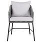 Blue River Koala and Calica 5-Piece Patio Dining Set in Black, Gray and Dark Eucalyptus, , large