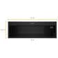Whirlpool 1.1 Cu. Ft. 1000 watt Low Profile Microwave Hood Combination in Black, , large