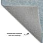 Dalyn Rug Company Lazio 2"3" x 7"6" Blue Runner, , large