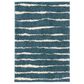 Safavieh Venus Shag VNS603K 4" x 6" Turquoise and Ivory Area Rug, , large