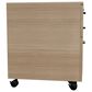 BDI Sequel Studio Mobile File Pedestal in Neo Oak and Bronze, , large