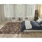 Nourison Garden Oasis Floral Mocha 8" x 10" Indoor/Outdoor Area Rug, , large