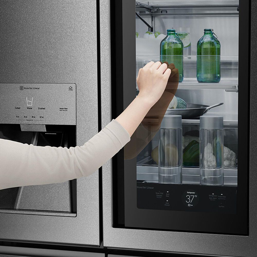 LG 31 Cu. Ft. Smart wi-fi Enabled InstaView Door-in-Door Refrigerator, , large