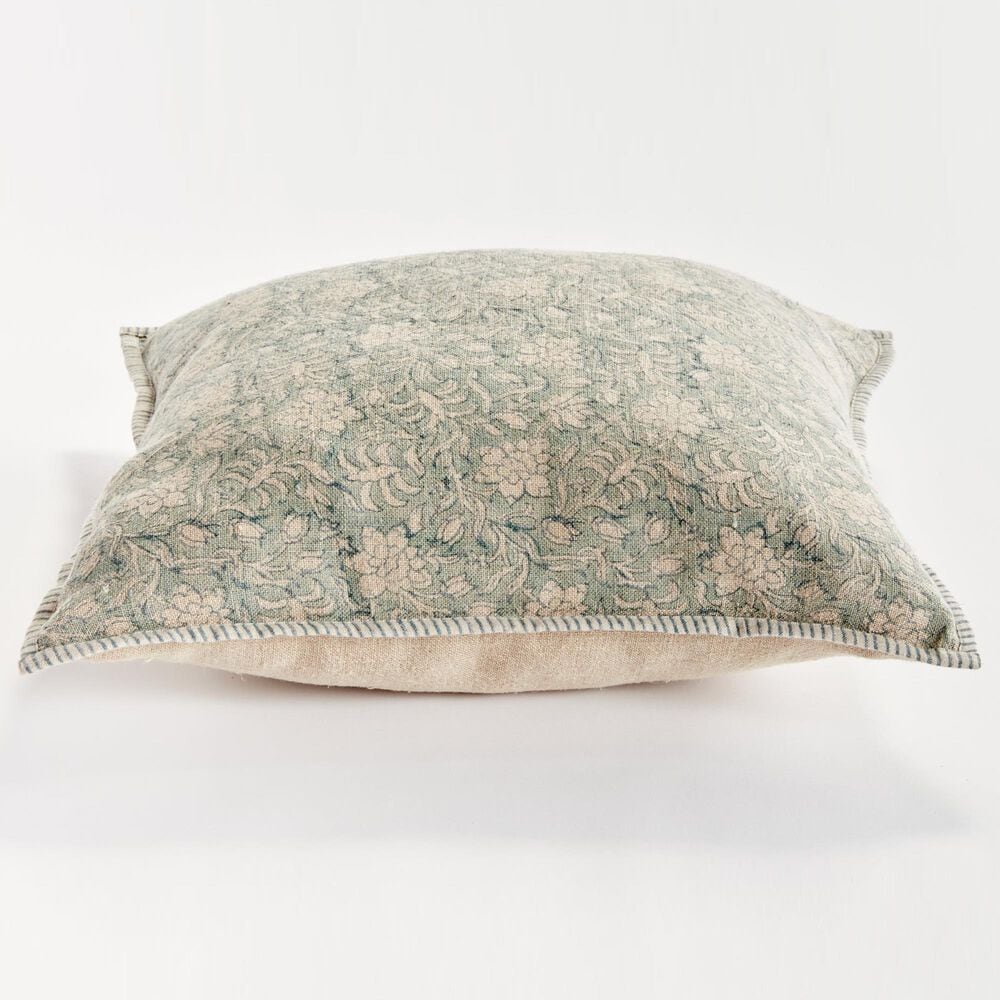 Napa Home and Garden Henriella 20&quot; x 20&quot; Throw Pillow in Navy, , large