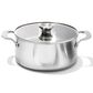 Green Pan Mira 5.2-Quart Covered Casserole with Lid in Stainless Steel, , large