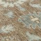 RIZZY Belmont 6" x 9" Brown, Ivory and Light Blue Area Rug, , large