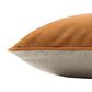 Loloi Lydia 26" Euro Square Throw Pillow in Rust and Beige, , large