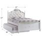Mayberry Hill Alana Full Panel Bed with Trundle in White, , large