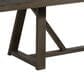 Hawthorne Furniture Hearst 42 X 71-101 Trestle Table in Reclaimed Chevron, , large