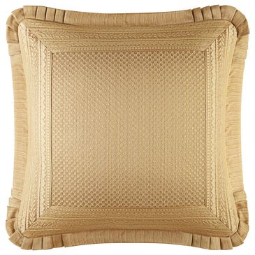 J. Queen New York Napoleon 26" x 26" Euro Sham in Gold, , large