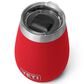 YETI Rambler 10 Oz Wine Tumbler with MagSlider Lid in Rescue Red, , large