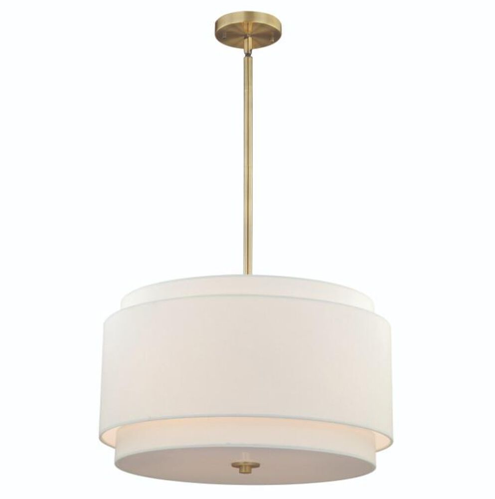 Vaxcel International Co. Ltd. Burnaby 20.5-in Pendant in Matte Brass, , large