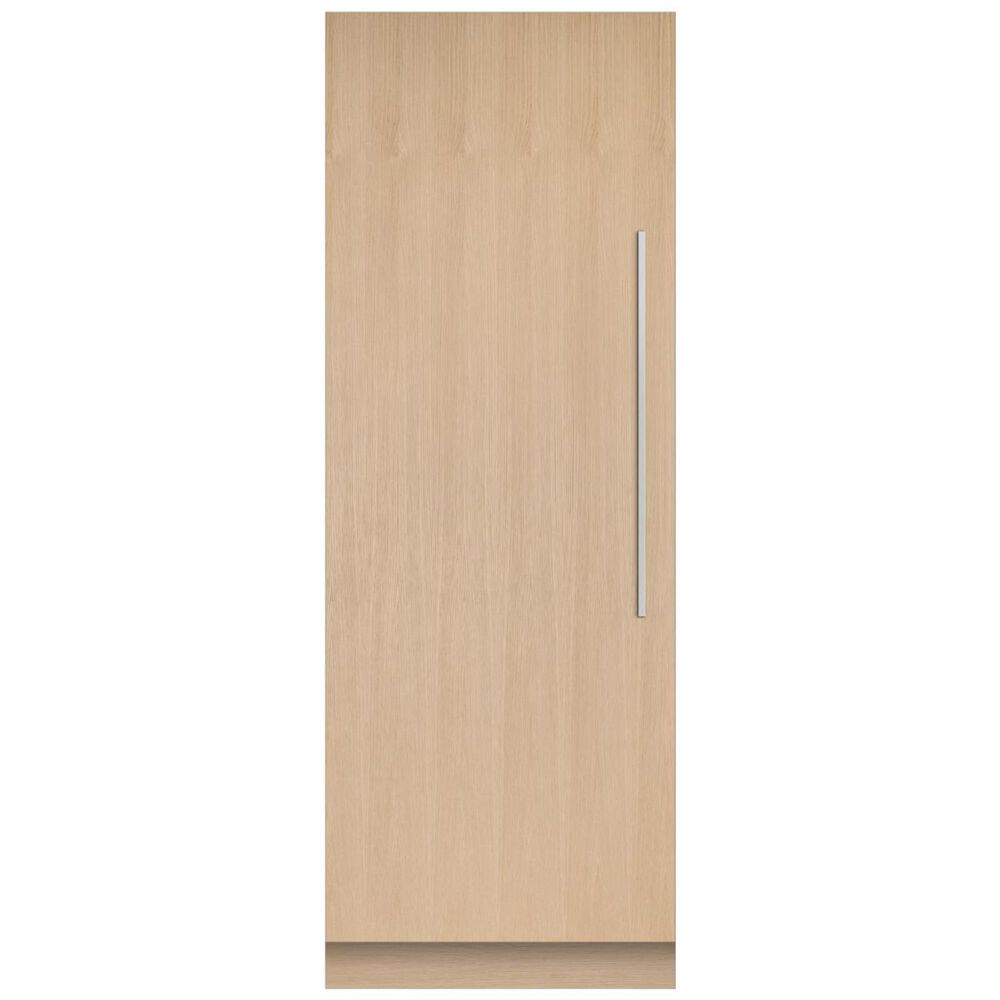 Fisher and Paykel 30" Integrated Column Refrigerator with Humidity Control System on Left Hinge, , large