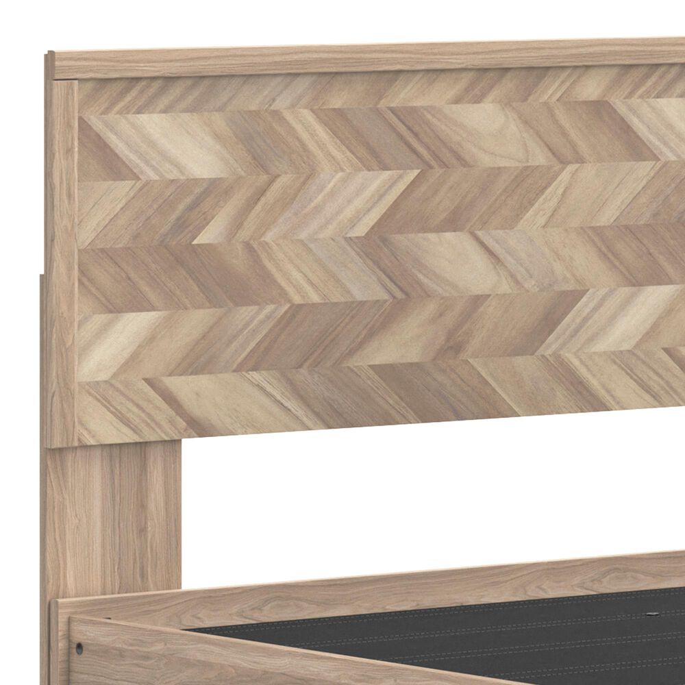 Ashley Battelle Full Platform Bed in Tan, , large