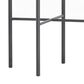Four Hands Nocona Bar Stool with Speckled Hide Leather in Gunmetal, , large