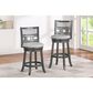 New Heritage Gia 24" Swivel Counter Stool in Gray, , large