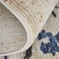Feizy Sonora 2" x 3" Ivory and Blue Area Rug, , large