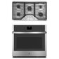 GE Appliances 2-Piece Kitchen Package with 30" Smart Built-In Single Wall Oven with No Preheat Air Fry and 36" Gas Cooktop in Stainless Steel, , large