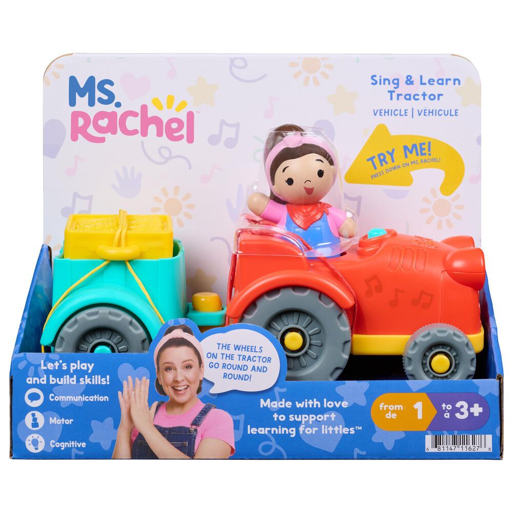 Ms. Rachel Tractor Playset, , large